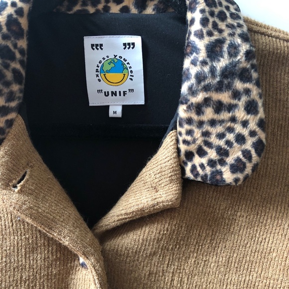 UNIF Beige/Leopard Sweater - Picture 7 of 8